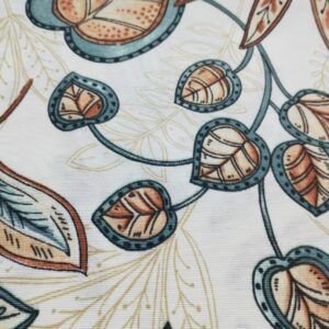 Loneta Cortina Simona Naranja