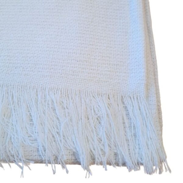Colcha Plaid Multiusos Cerdeña Blanco