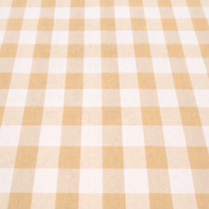 Loneta Gamonal Cuadro Beige 15mm Ancho 140cm
