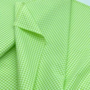 Cuadro Vichy Verde Pistacho Mini