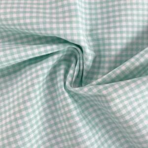 Cuadro Vichy Verde Agua Mini