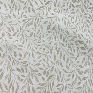 Tejido Jacquard Valerie Beige y Blanco