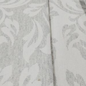 Tejido Jacquard Fergie Gris y Blanco