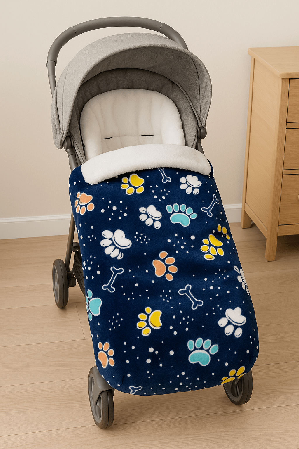 Tela polar Azul Marino Asper 7012 - Imagen 5