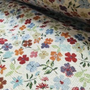 Tejido Gobelinos Badi Flor Multicolor