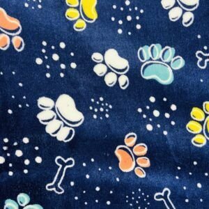 Tela polar Azul Marino Asper 7012