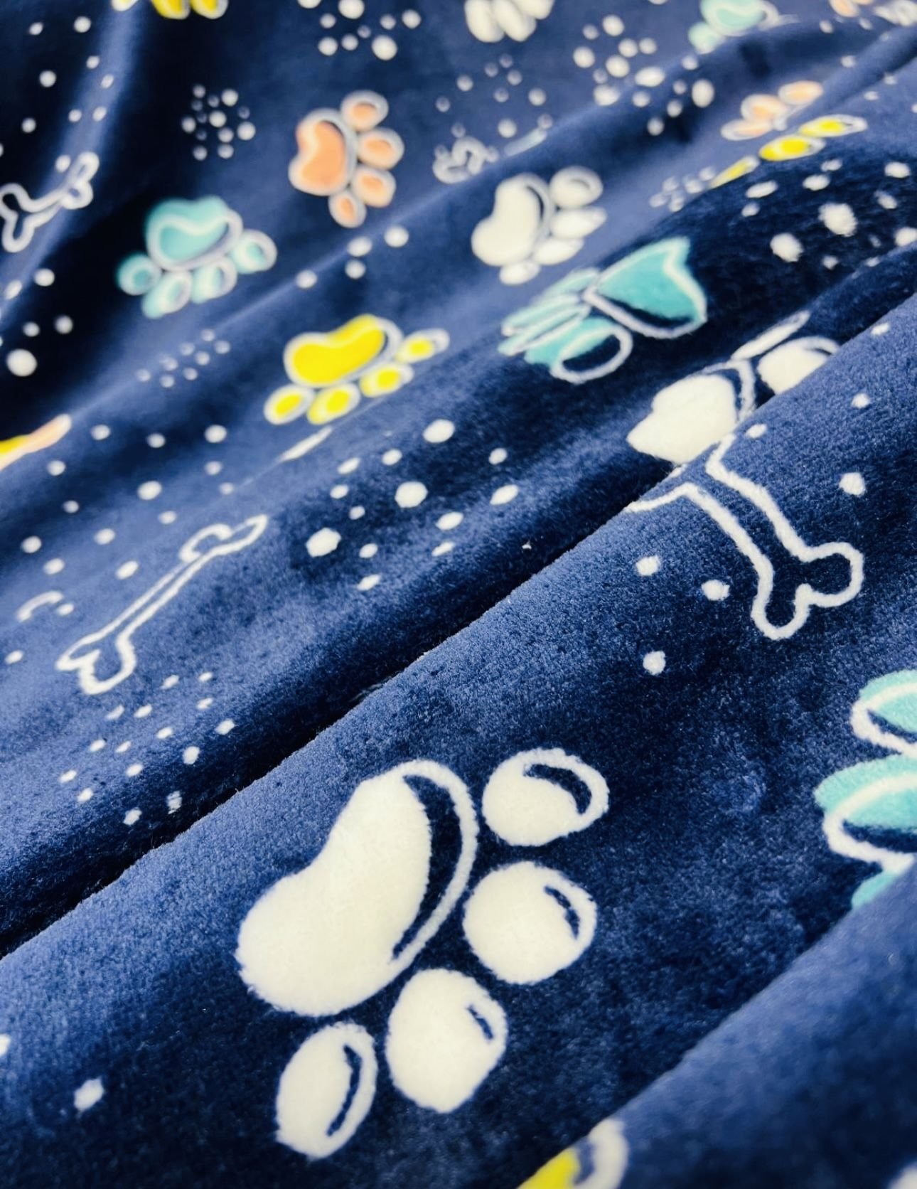 Tela polar Azul Marino Asper 7012 - Imagen 3