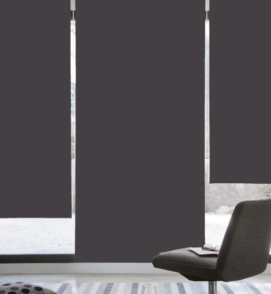 Estor Foscurit Enrollable 230 cm Gris Oscuro