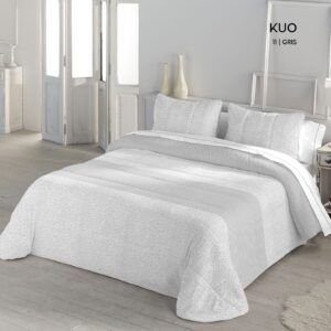 Edredón Comforter Kuo Gris