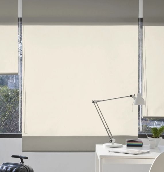 Estor Enrollable Liso Plain en 175cm Beige