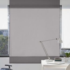 Estor Enrollable Liso Plain en 175cm Gris