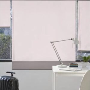 Estor Enrollable Liso Plain en 230cm Malva