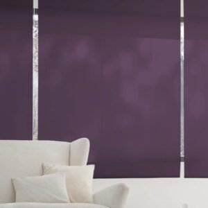 Estor Enrollable Liso Plain en 230cm Violeta