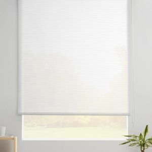 Estor Enrollable Liso Rejilla en 190cm Blanco