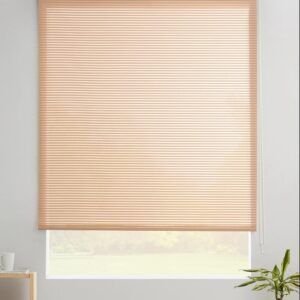 Estor Enrollable Liso Rejilla en 190cm Beige