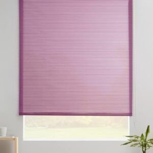 Estor Enrollable Liso Rejilla en 190cm Violeta