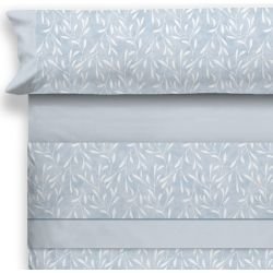 Juego de Sábanas Coralina Feso Azul - Imagen 2