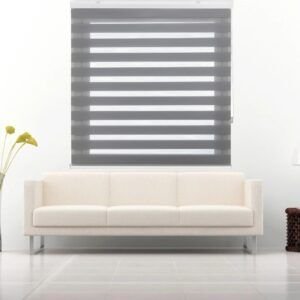 Estor Noche y Día Tracery Gris 175cm