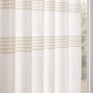 Visillo Fene 2 Rayas Blanco