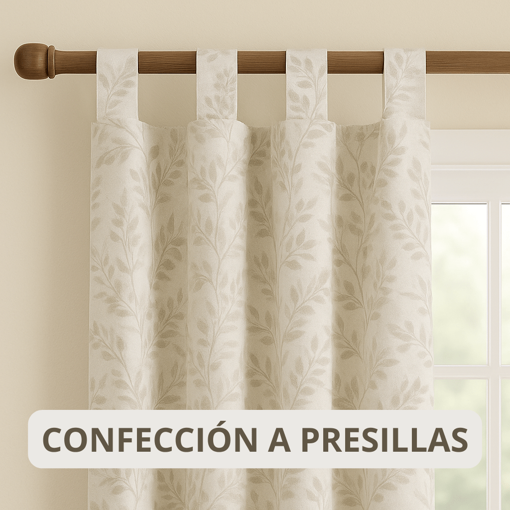 CONFECCIÓN A PRESILLAS ETIQUETA