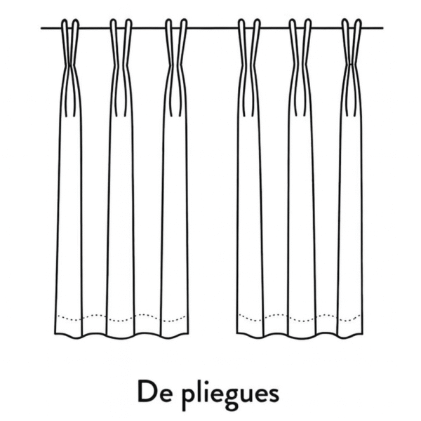 Confección a pliegues