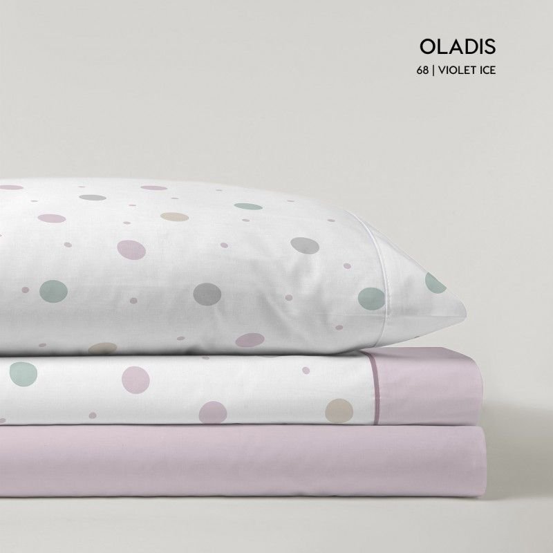Juego de Sábanas Coralina Oladis Violeta - Imagen 2