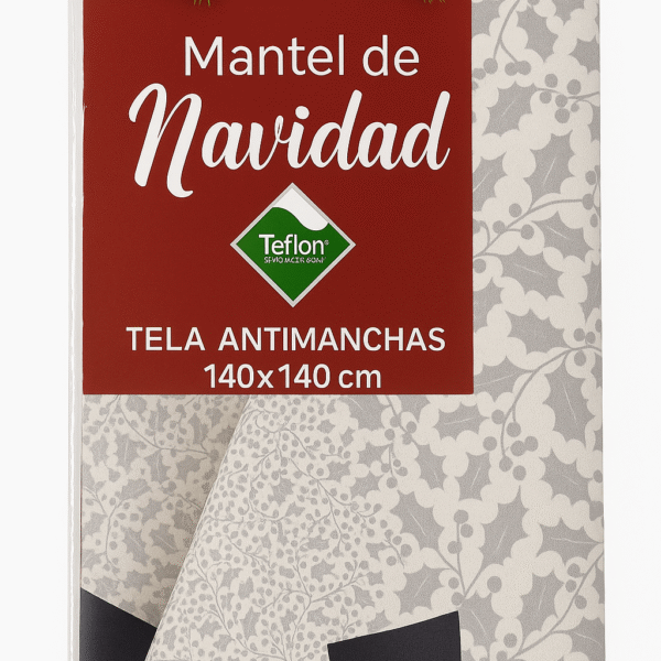 Mantel Antimanchas modelo Nippy Gris