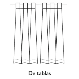 Confección a tablas