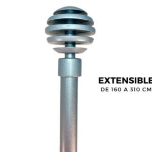 Barra Extensible 51160 Plata 160-310cm
