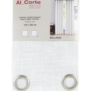 Cortina Confeccionada Bellagio Blanco