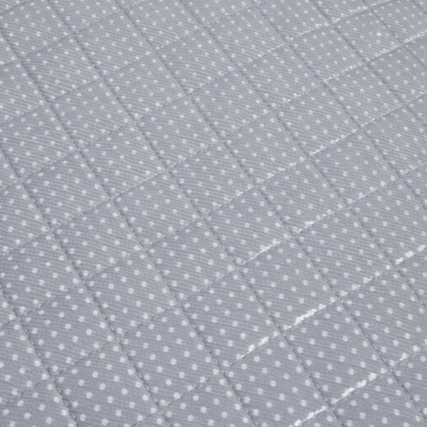 Pique Acolchado plastificado Gris