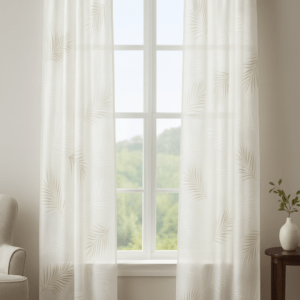 Visillo Modelo Burgos Tostado