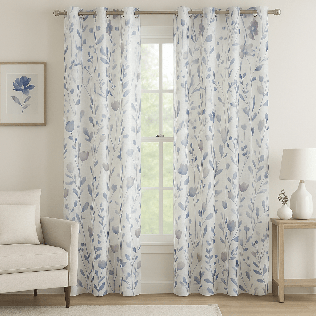 Cortina Confeccionada Molie Malva