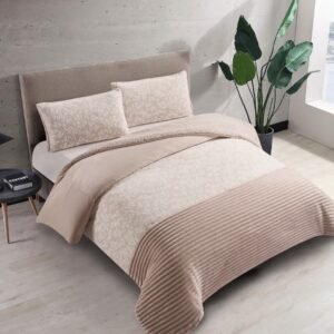 Edredón Conforter Sherpa Annabella Beige