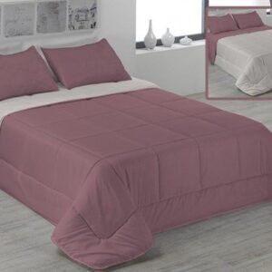 Edredón Nórdico Bicolor Maquillaje y Beige