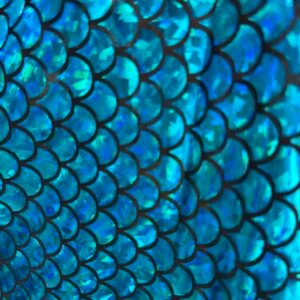 Rasete Carnaval Escamas Azul