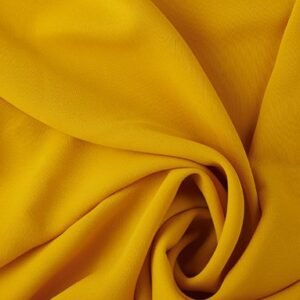 Tejido Crepe Dama Mostaza