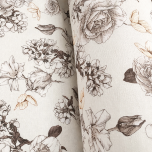 Loneta Flores Ronnie Crudo y Tostado