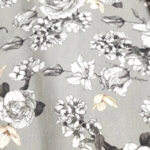 Loneta Flores Ronnie Gris