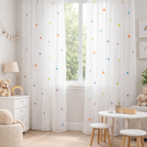 Visillo Infantil Estrellas Multicolor
