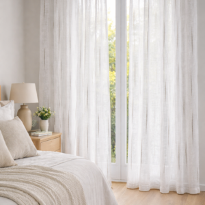 Visillo Modelo X Gris-Blanco