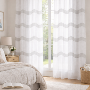 Visillo Modelo Zoe Gris