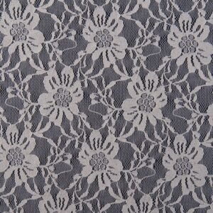 Tejido de blonda Solbes elástica Beige