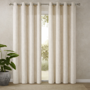 Cortina Rústica Confeccionada 5320 Crudo