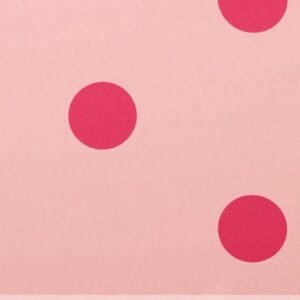 Tejido Strech Lunares Fucsia 5 cm