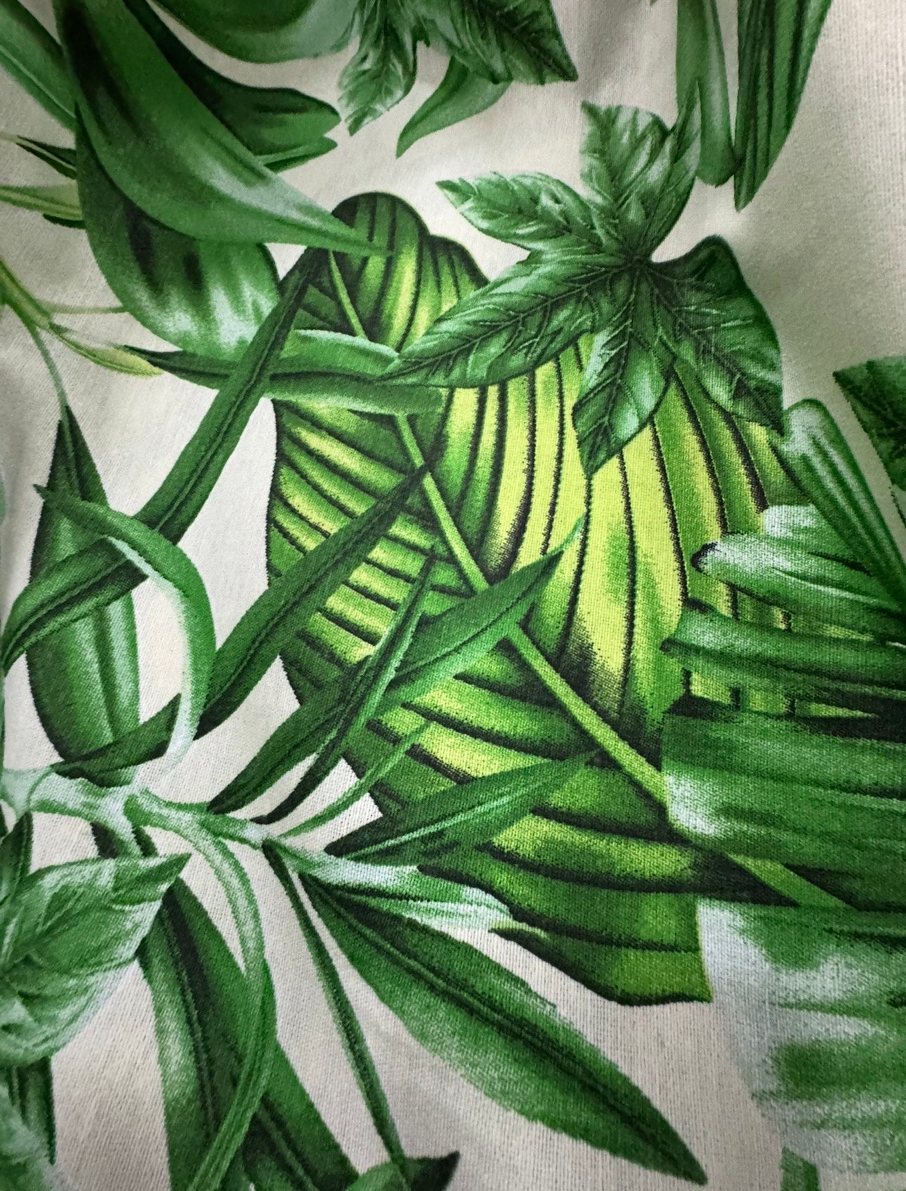 Loneta Hojas Verdes 3D - Imagen 2