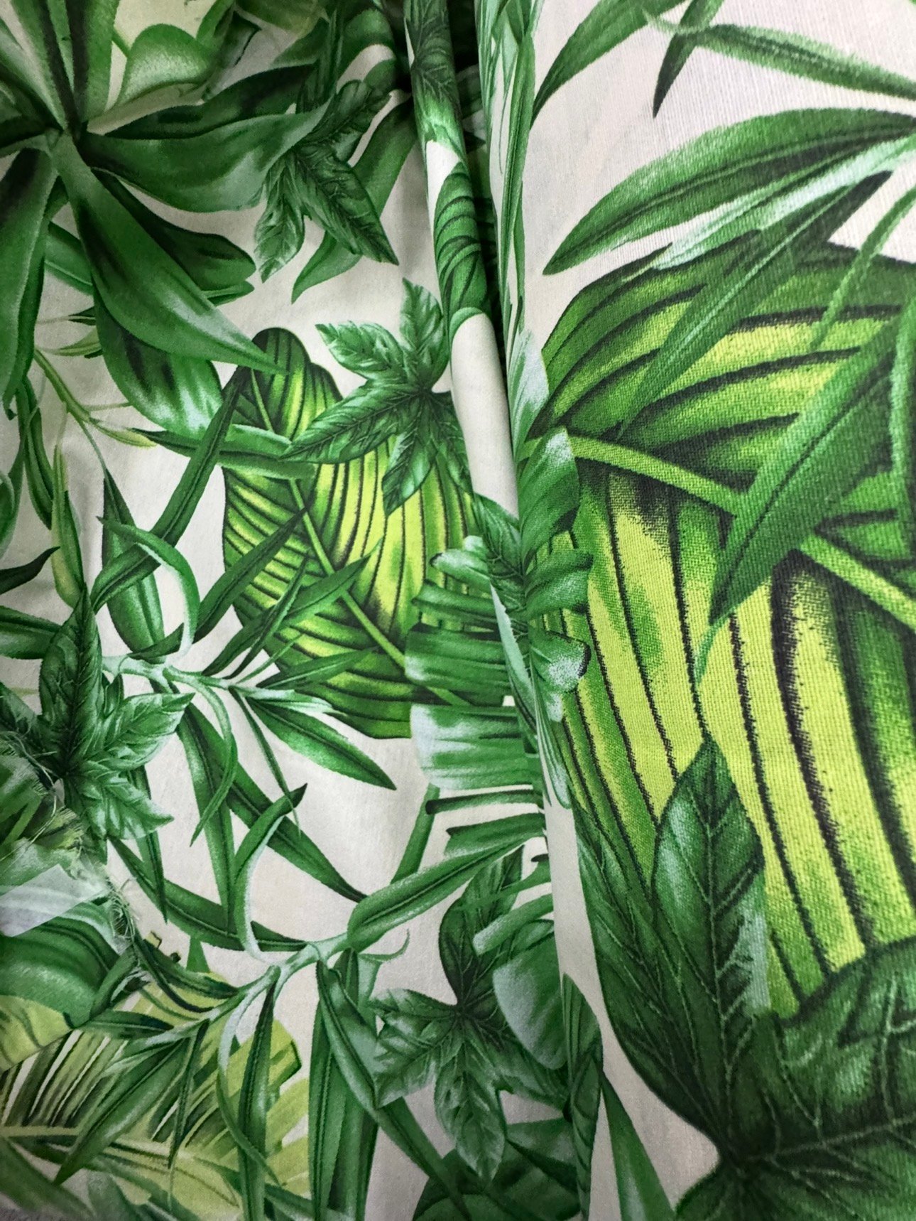 Loneta Hojas Verdes 3D - Imagen 3