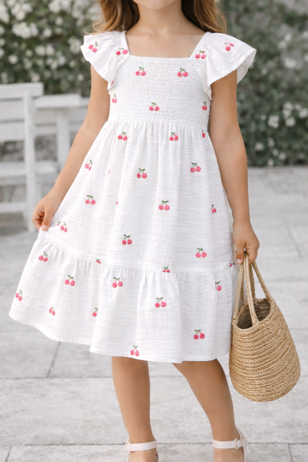 Tejido Bambula Algodón Cerezas - Imagen 4