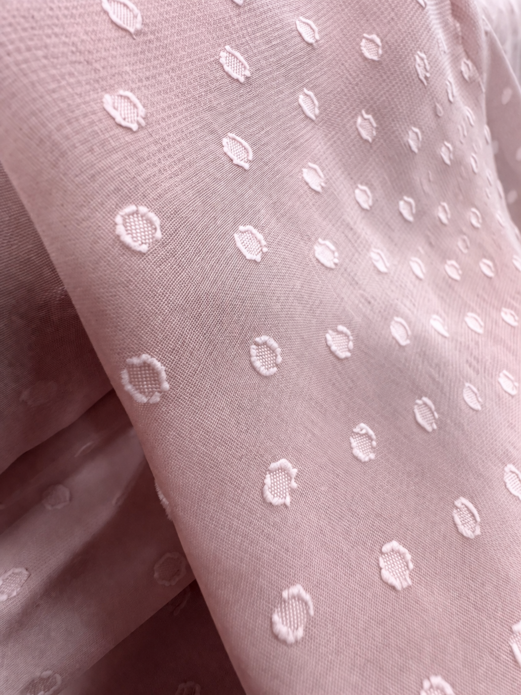 Gasa Plumeti Rosa Maquillaje - Imagen 2