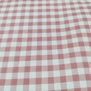 Cuadro Vichy Rosa Maquillaje 5mm